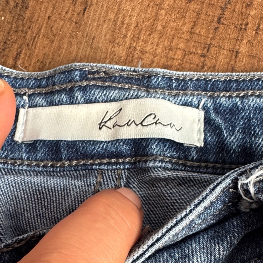 KanCan Light Blue Straight Leg Cargo Jeans - Picture 7 of 15